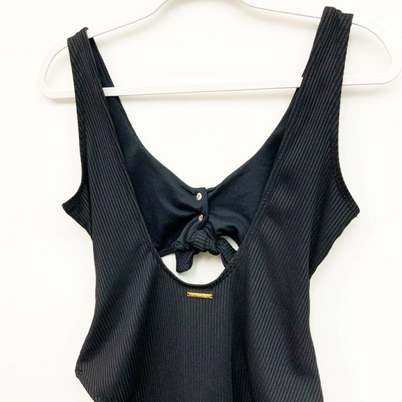 Sommer Ray Black One Piece High Leg Swimsuit - Picture 7 of 11